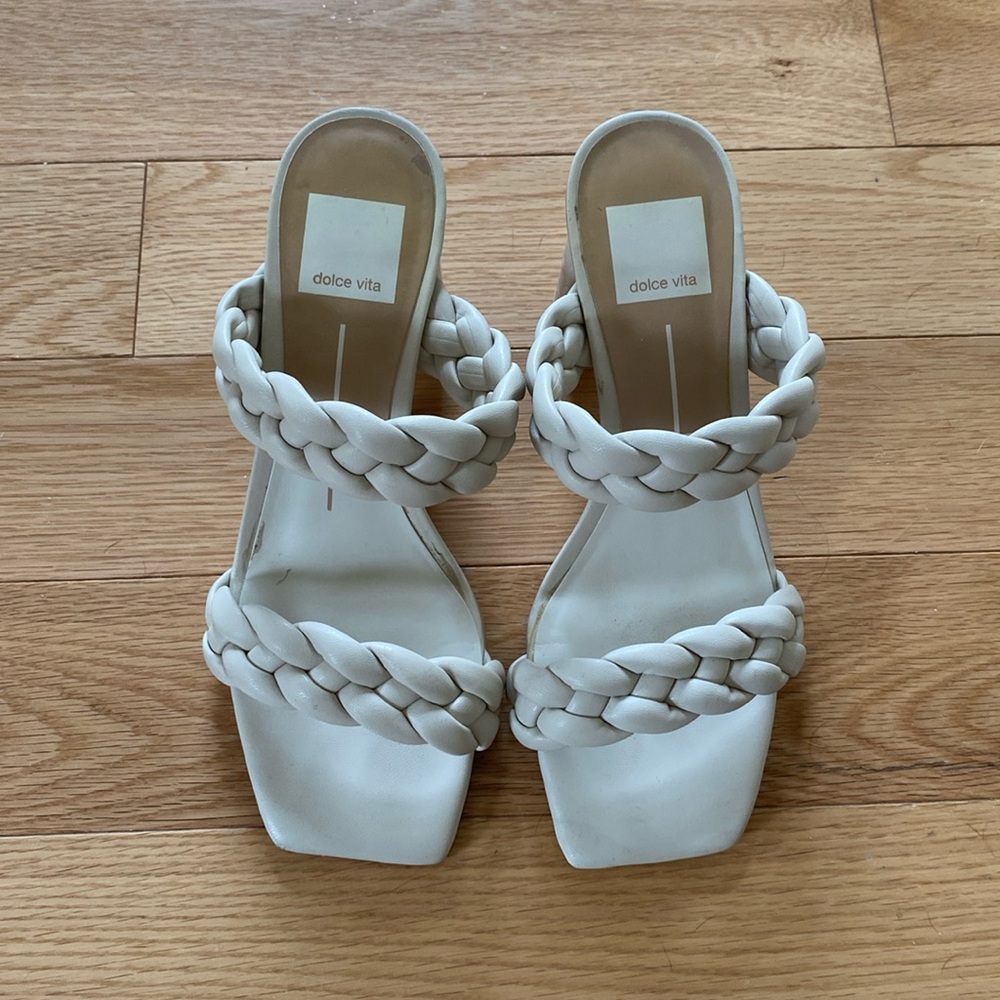Dolce Vita Paily Heel in Ivory Stella - 6.5 - Great Condition!